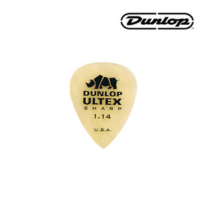 던롭 피크 기타피크 울텍스 샤프 1.14mm 433R1.14 ULTEX Sharp Dunlop Pick