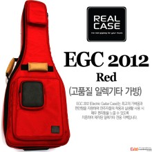 (지엠뮤직_케이스)RealCase EGC2012 Red Case 고품질 일렉기타 가방 리얼케이스 케이스