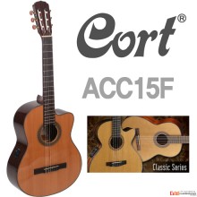 (지엠뮤직_클래식기타) Cort ACC15F Fishman EQ장착 Classic Guitar