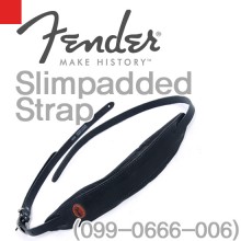 (지엠뮤직_스트랩) Fender Slimpadded Strap (099-0666-006) 펜더 스트랩 기타멜빵
