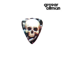 (지엠뮤직) 그로버올맨 피크 기타피크 Skull 0.80mm