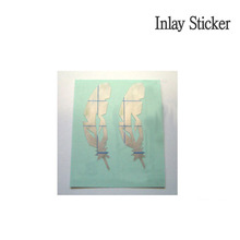 Pick Holder Feather 2 sheets/Pack (No.112) 악기 스티커