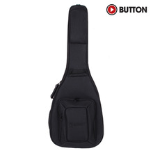 버튼 통기타 케이스 어쿠스틱기타 가방 긱백 DB5100 Black Button Acoustic Guitar Bag