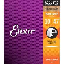Elixir NW EXTRA LIGHT 010-047 통기타줄 16002