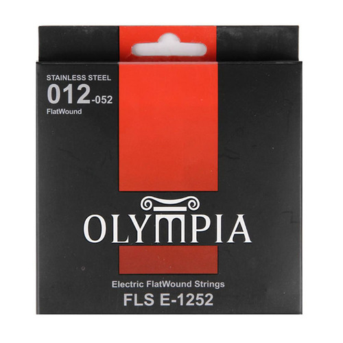 Olympia 일렉기타줄 현세트 플랫 와운드 FLS E-1252