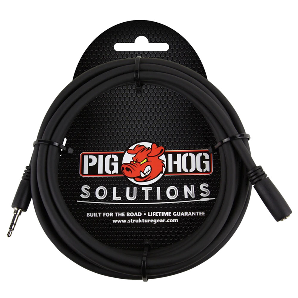 PIG HOG Tour 3.5mm 헤드폰 연장 케이블 3m PHX35-10