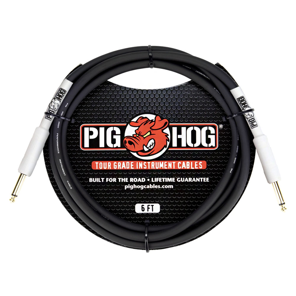 PIG HOG Tour Grade 1.8m 기타 베이스 케이블 PH6