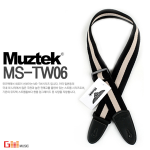 (지엠뮤직_스트랩) Muztek MS-TW-06 기타멜방 뮤즈텍 Strap