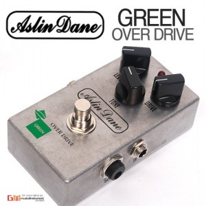(지엠뮤직_이펙터) Aslindane Overdrive GREEN 풋페달 애슬린던 기타이펙터 오버드라이브