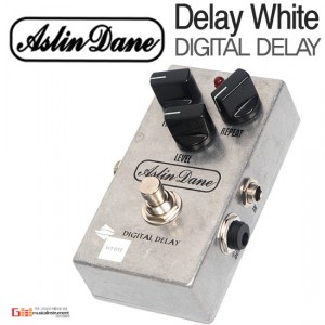 (지엠뮤직_이펙터) Aslindane DIGITAL DELAY WHITE 기타이펙터 애슬린던 딜레이