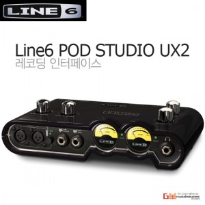 (지엠뮤직_멀티이펙터)Line6 PODSTUDIO UX2 Effector Recording-Interface 레코딩 인터페이스 라인식스