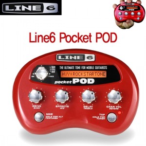 (지엠뮤직_멀티이펙터)Line6 Pocket POD Effector 작은이펙터 포켓 라인식스