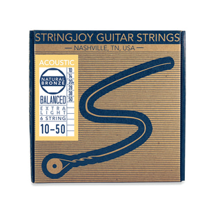 Stringjoy SJ-NB1050 어쿠스틱 스트링 Extra Light 010-050