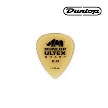 던롭 피크 기타피크 울텍스 샤프 2.0mm 433R2.0 ULTEX Sharp Dunlop Pick
