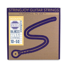 Stringjoy SJ-BB1050 통기타 스트링 8020 Extra Light 010-050